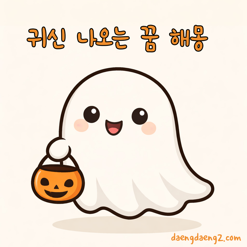 귀신 나오는 꿈 👻 여러가지 해석
